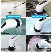 Multifunctional Electric Cleaning Brush