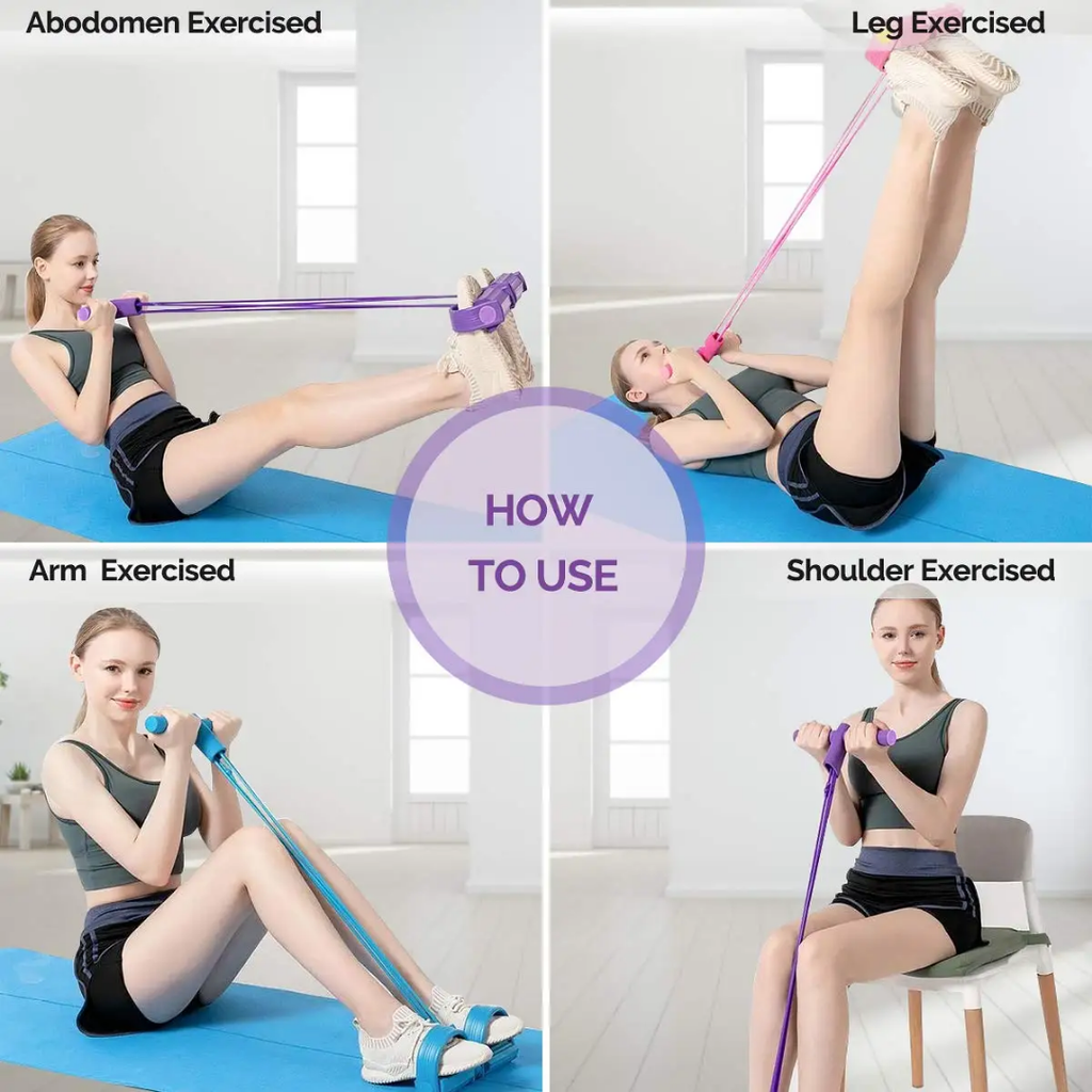 Elestic Pedal Resistance Band